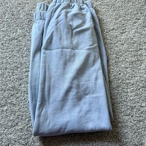Cozy Light Blue Brandy Melville Sweatpants